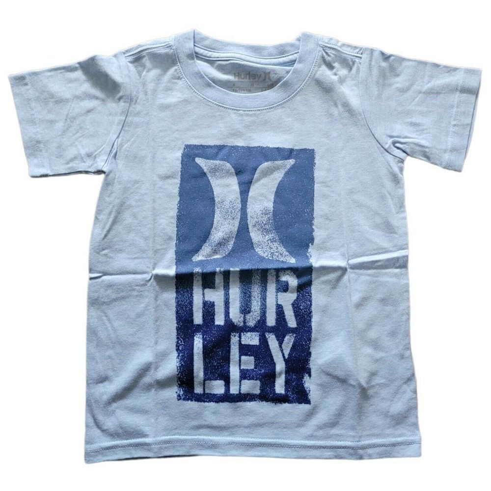 Hurley Boys Blue Two Tone Logo TShirt